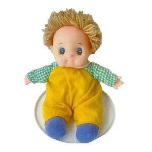 Vintage Komfy Kids Ice Cream Dolls Astra Trading Yarn Hair Boy 14" 1980s